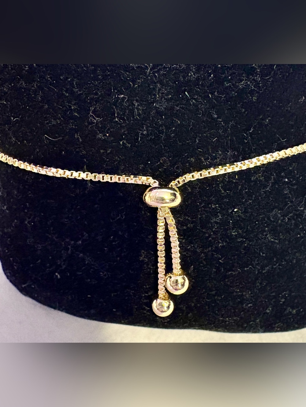 Crown Pavé Tennis Bracelet - Gold Crystal Accent - Picture 3 of 3